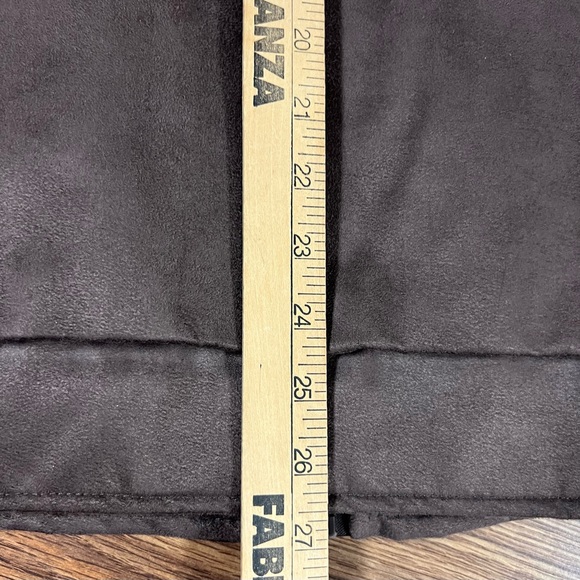 F Collection Sz. L Men's Italian Faux Suede & Leather Jacket  (never worn). - Picture 7 of 15